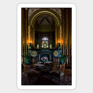 Penrhyn castle-Room3 Sticker